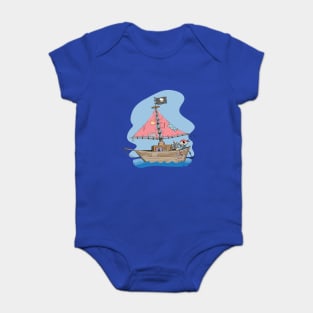 Cute little Pirate Baby Bodysuit